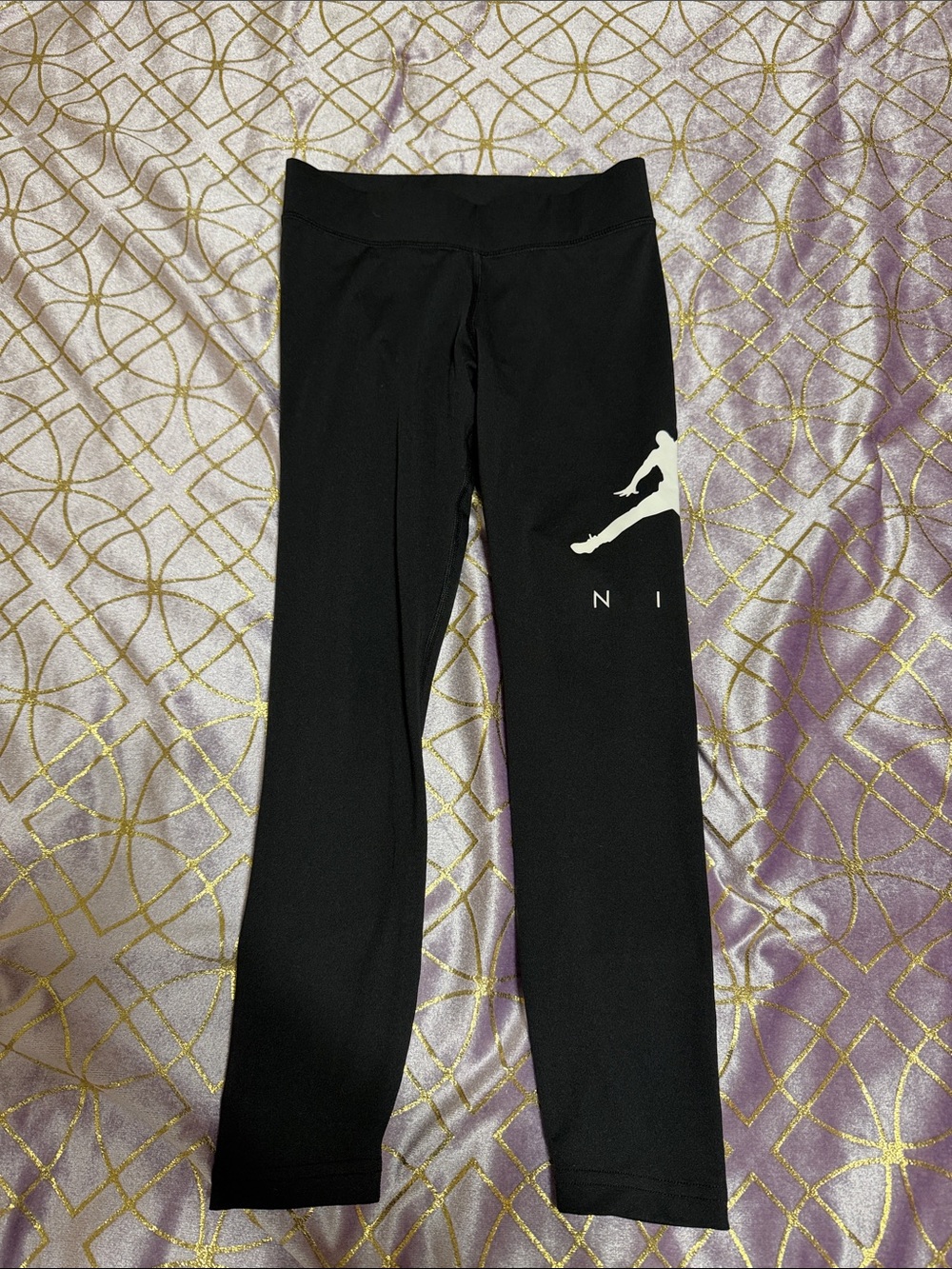 💥 Nike Kids' Black Logo Leggings